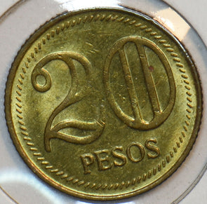 Colombia 2006 20 Pesos 152189 combine shipping