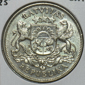 Latvia 1925 2 Lati 490724 combine shipping