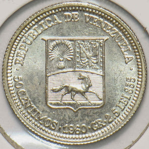 Venezuela 1960 50 Centimos Horse animal 293023 combine shipping