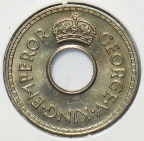 Fiji 1934 1/2 Penny 294659 combine shipping