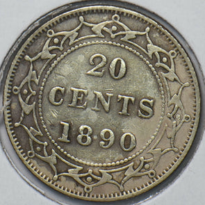 Canada 1890 20 Cents 490671 combine shipping
