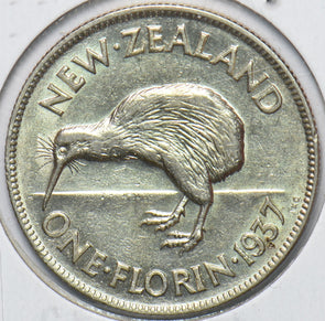 New Zealand 1937 Florin Kiwi Bird animal 240054 combine shipping