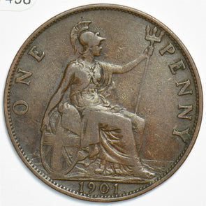 Great Britain 1901 Penny 197498 combine shipping