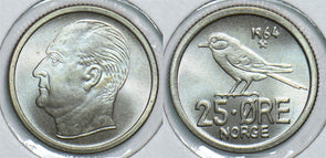 Norway 1964 25 Ore Bird 153890 combine shipping