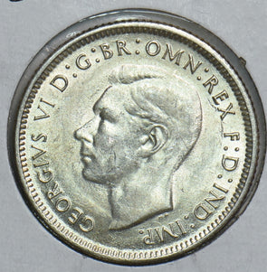 Australia 1943 Shilling Merino ram 241145 combine shipping