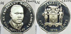 Jamaica 1976 50 Cents 153858 combine shipping