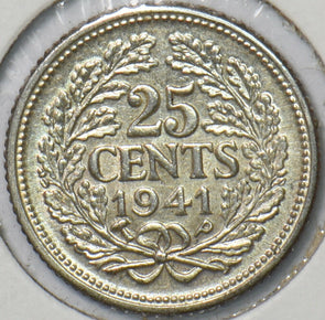Netherlands 1941 P 25 Cents 194256 combine shipping