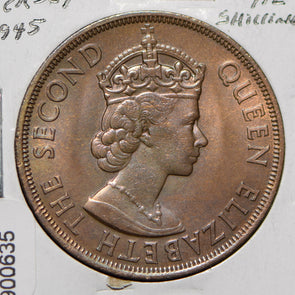 Jersey 1945 1/12 Shilling Leopards animal  900635 combine shipping