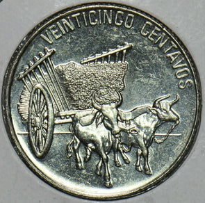 Dominican Republic 1989 25 Centavos Oxen animal 903741 combine shipping