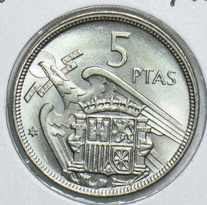Spain 1957 T 5 Pesetas 299083 combine shipping