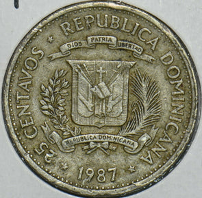 Dominican Republic 1987 25 Centavos 903749 combine shipping