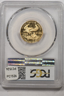 1988-P $10 1/4oz Gold Eagle PCGS PR69DCAM PC1526