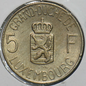 Luxembourg 1962 5 Francs 195479 combine shipping