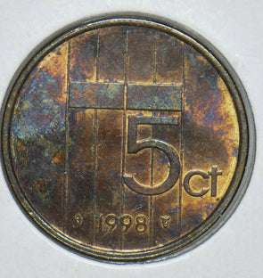 Netherlands 1998 5 Cents 190742 combine shipping