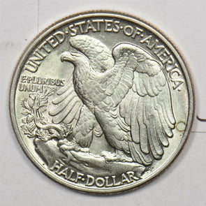 1945 Walking Liberty Half Dollar 90% silver MS++ U0217