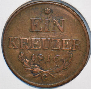 Austria 1816 Kreuzer Eagle animal 150791 combine shipping