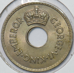 Fiji 1937 Penny 295794 combine shipping