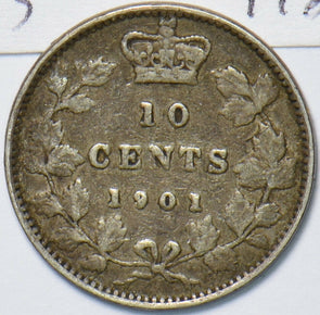 Canada 1901 10 Cents 490696 combine shipping
