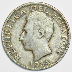Ecuador 1934 Sucre 0 240846 combine shipping