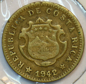Costa Rica 1942 5 Centimos 152271 combine shipping