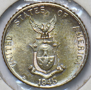 Philippines 1945 10 Centavos Eagle animal 294794 combine shipping