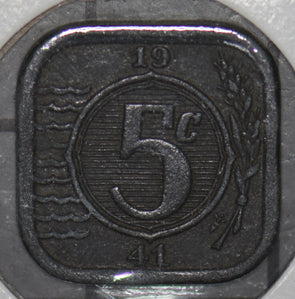 Netherlands 1941 5 Cents  900463 combine shipping