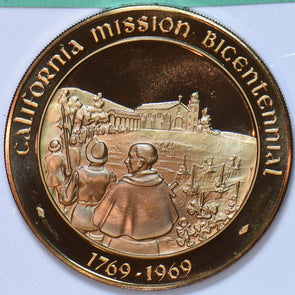 1769 California Mission Bicentennail Coin-Medal 292813 combine shipping