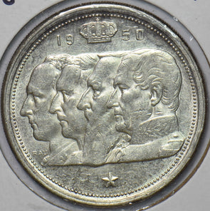 Belgium 1950 100 Francs Lion animal 295795 combine shipping