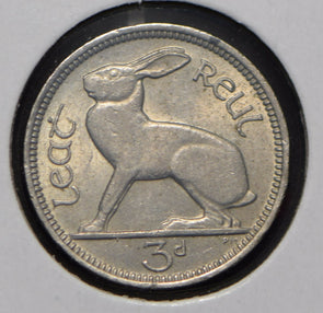 Ireland 1964 3 Pence Hare animal  291943 combine shipping