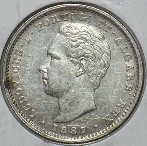 Portugal 1887 200 Reis 295973 combine shipping