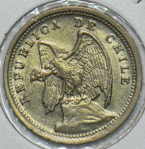 Chile 1937 10 Centavos Condor animal 297716 combine shipping