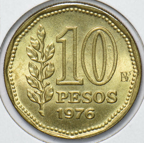Argentina 1976 10 Pesos  901921 combine shipping