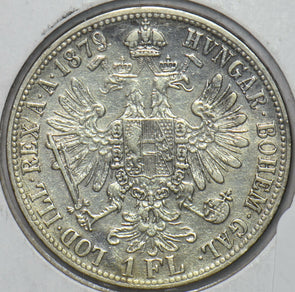 Austria 1879 Florin Eagle animal 296357 combine shipping