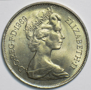Great Britain 1969 10 New Pence Lion animal 152951 combine shipping