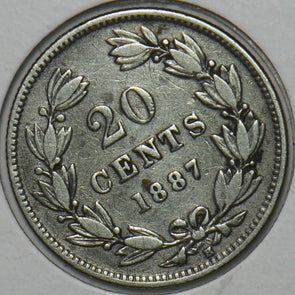 Nicaragua 1887 20 Centavos 297241 combine shipping