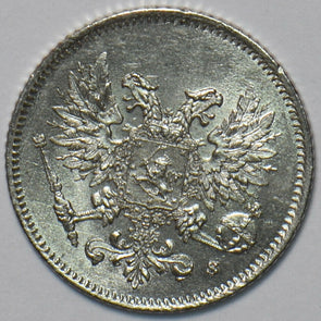 Finland 1917 25 Pennia Eagle animal 294481 combine shipping