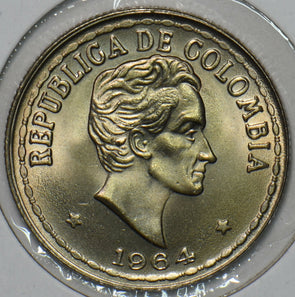 Colombia 1964 20 Centavos Eagle animal 196110 combine shipping