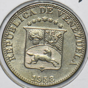 Venezuela 1958 12 1/2 Centimos Horse animal 296685 combine shipping