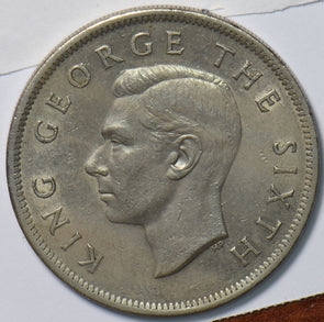 New Zealand 1949 1/2 Crown 193334 combine shipping