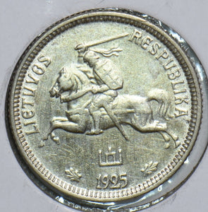 Lithuania 1925 Litas Horse 298975 combine shipping