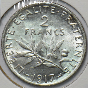 France 1917 2 Francs 294225 combine shipping