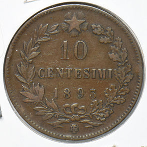 Italy 1893 10 Centesimi  191900 combine shipping