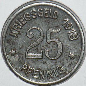 Germany 1918 25 Pfennig Notgeld 296445 combine shipping