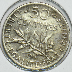 France 1916 50 Centimes 197149 combine shipping