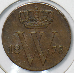 Netherlands 1876 1/2 Cent 490109 combine shipping