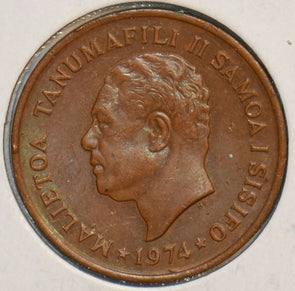 Samoa 1974 2 Sene 190692 combine shipping