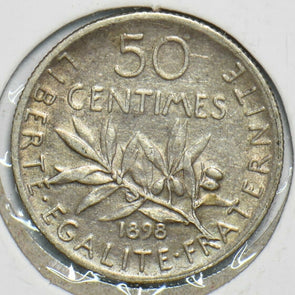 France 1898 50 Centimes 197144 combine shipping