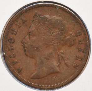 Straits Settlements 1887 Cent 294664 combine shipping
