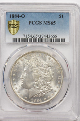 1884-O Morgan Dollar Silver PCGS MS65 PC1506
