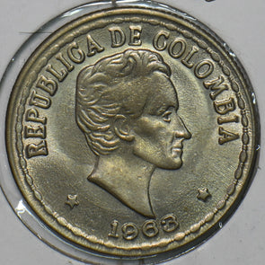 Colombia 1963 20 Centavos Eagle animal 196117 combine shipping